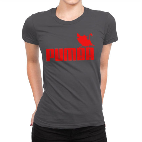 Pumba - Womens Premium T-Shirts RIPT Apparel Small / Heavy Metal