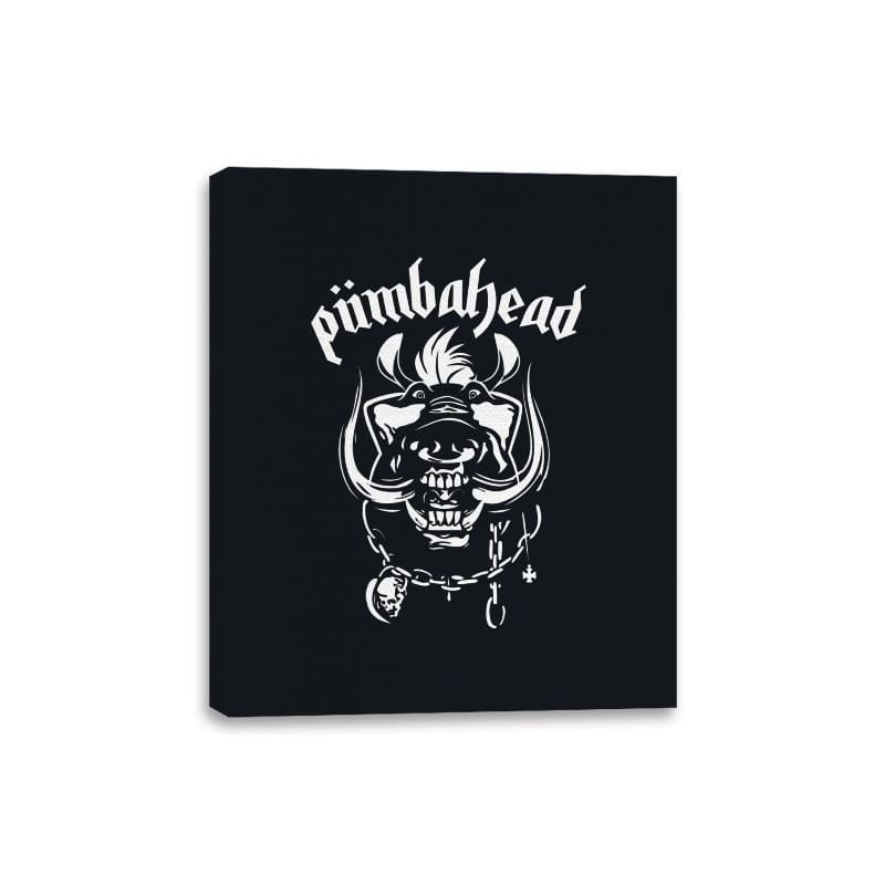 Pumbahead - Canvas Wraps Canvas Wraps RIPT Apparel 8x10 / Black