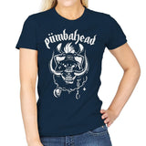 Pumbahead - Womens T-Shirts RIPT Apparel Small / Navy