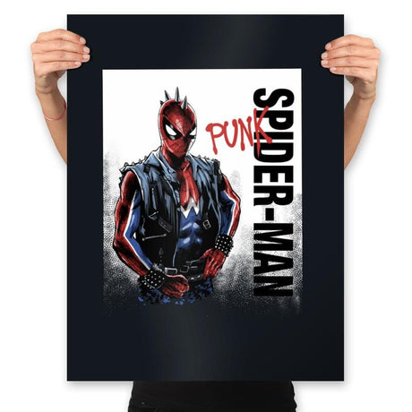 Punk - Prints Posters RIPT Apparel 18x24 / Black