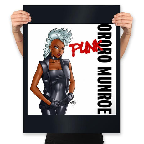 Punk - Prints Posters RIPT Apparel 18x24 / Black