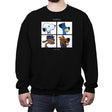 Pupperz - Crew Neck Sweatshirt Crew Neck Sweatshirt RIPT Apparel Small / Black