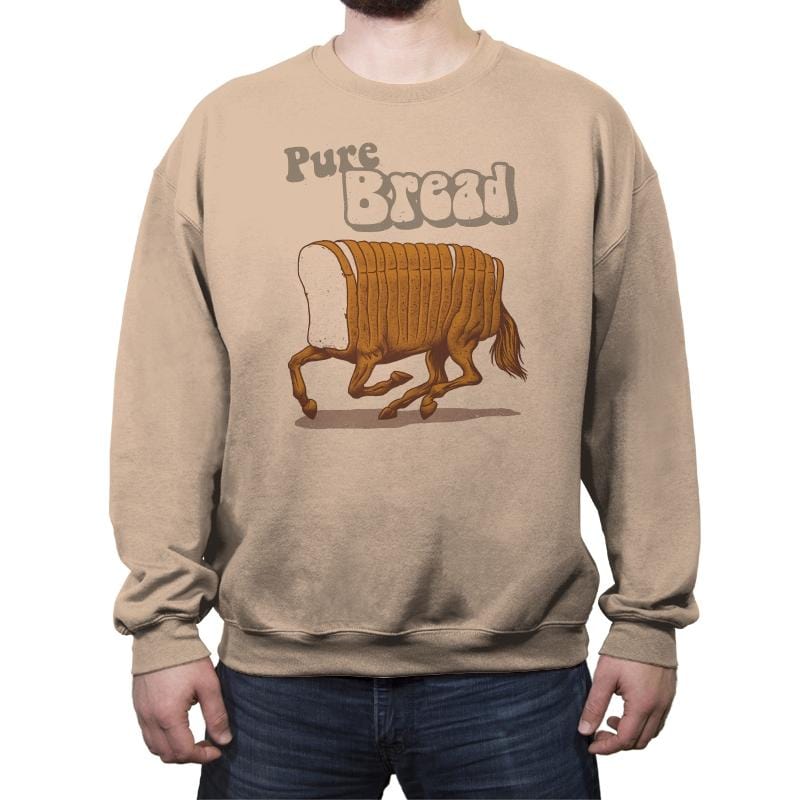 Pure Bread - Crew Neck Sweatshirt Crew Neck Sweatshirt RIPT Apparel Small / Sand