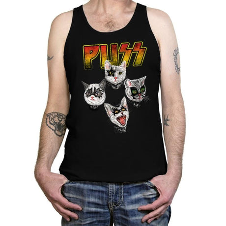 PUSS - Tanktop Tanktop RIPT Apparel X-Small / Black