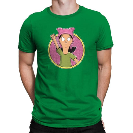 Pussyhats Assemble Exclusive - Mens Premium T-Shirts RIPT Apparel Small / Kelly Green