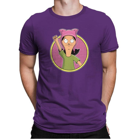 Pussyhats Assemble Exclusive - Mens Premium T-Shirts RIPT Apparel Small / Purple Rush