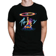 Pyrotechnic Disc - Mens Premium T-Shirts RIPT Apparel Small / Black