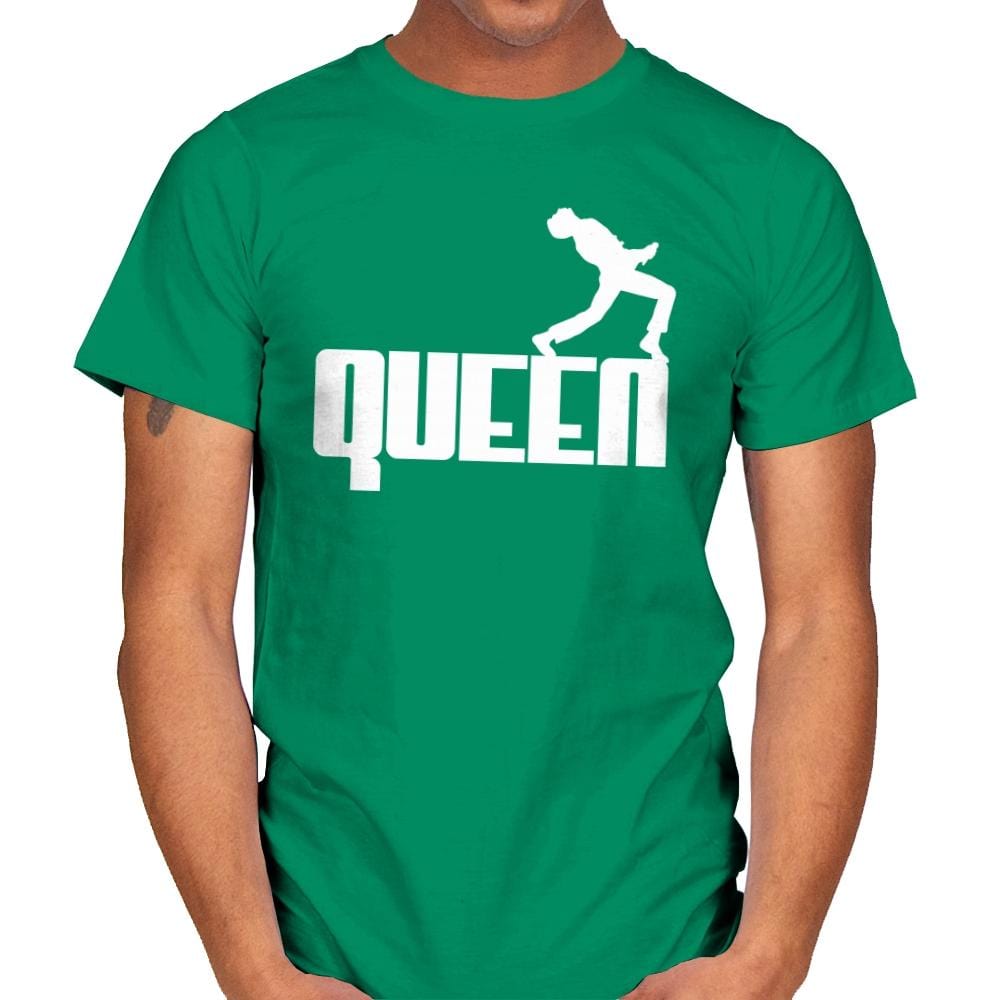 QUEEN - Mens T-Shirts RIPT Apparel Small / Kelly