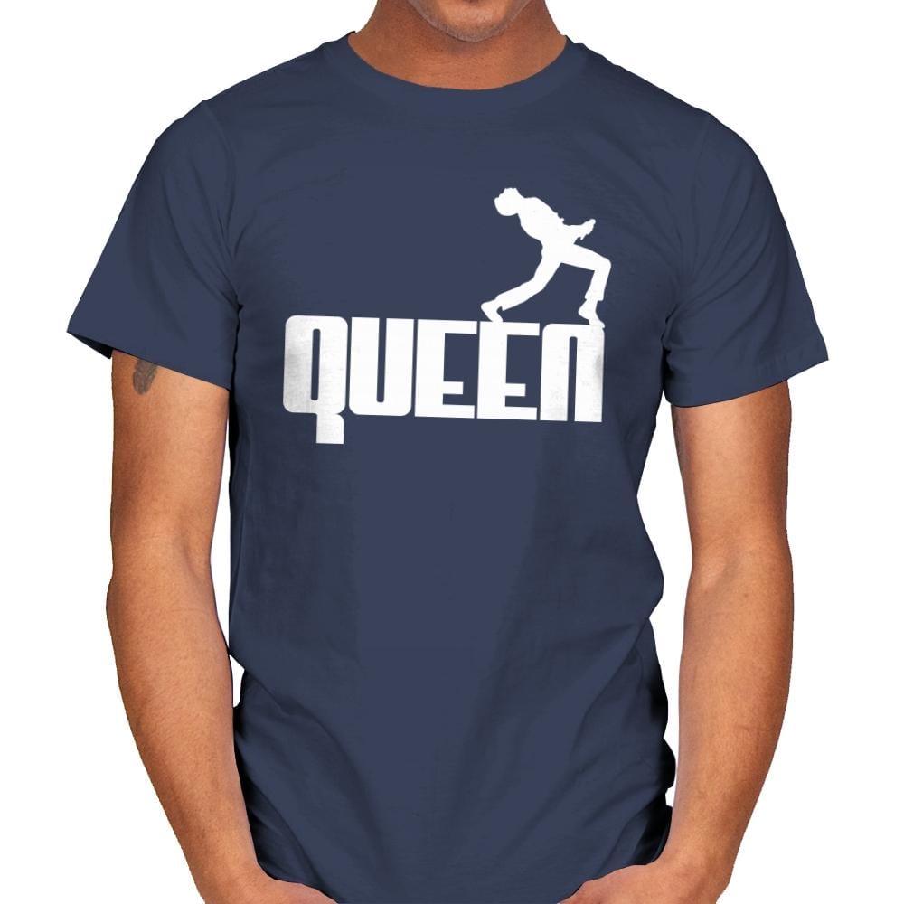 QUEEN - Mens T-Shirts RIPT Apparel Small / Navy