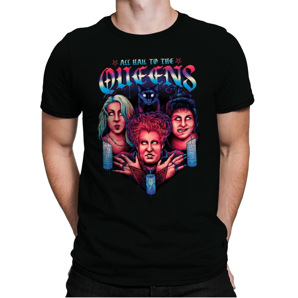 Queens of Halloween - Mens Premium T-Shirts RIPT Apparel Small / Black