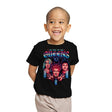 Queens of Halloween - Youth T-Shirts RIPT Apparel X-small / Black