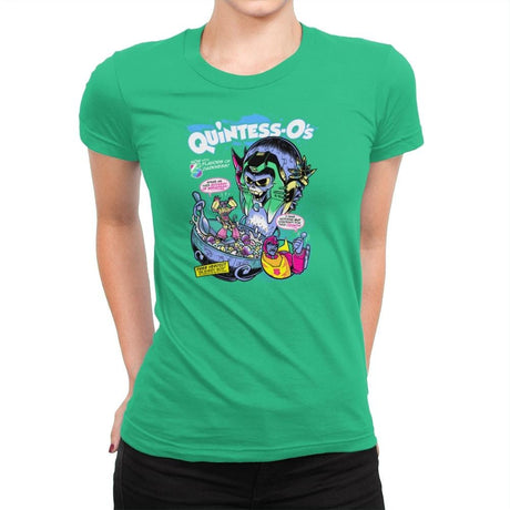 Quintessos Exclusive - Womens Premium T-Shirts RIPT Apparel Small / Kelly Green