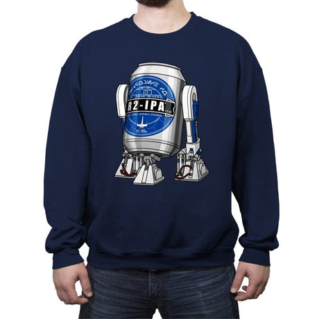 R2-IPA - Crew Neck Sweatshirt Crew Neck Sweatshirt RIPT Apparel Small / Navy