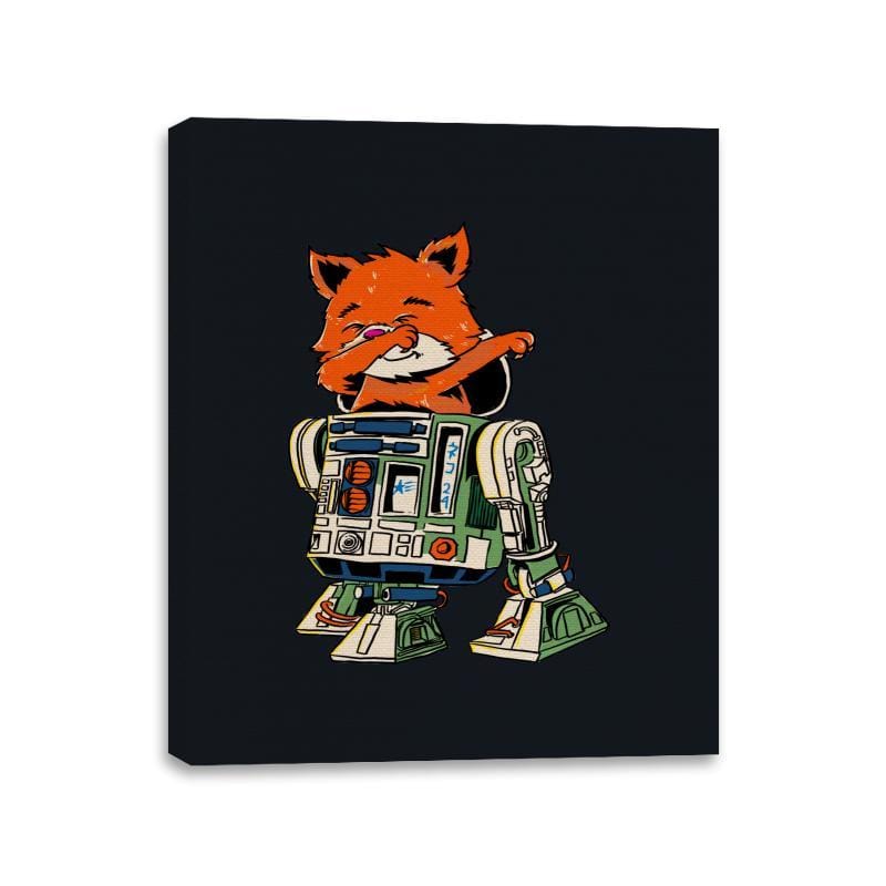 R2Dab - Canvas Wraps Canvas Wraps RIPT Apparel 11x14 / Black