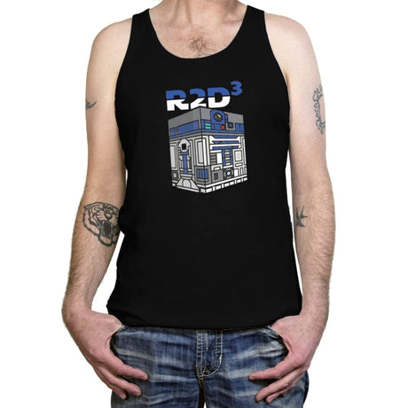 R2Dcubed - Tanktop Tanktop RIPT Apparel X-Small / Black