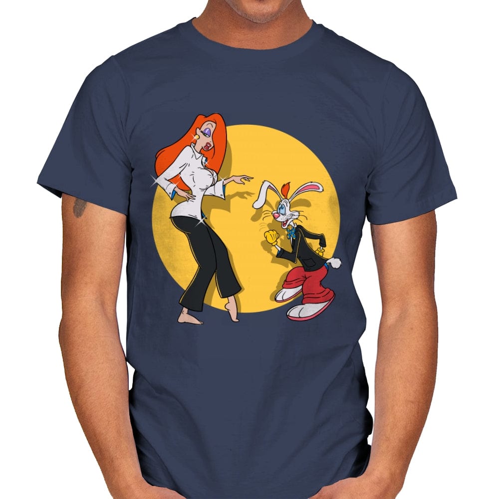 Rabbit Fiction - Mens T-Shirts RIPT Apparel Small / Navy