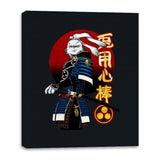 Rabbit Warrior  - Canvas Wraps Canvas Wraps RIPT Apparel 16x20 / Black