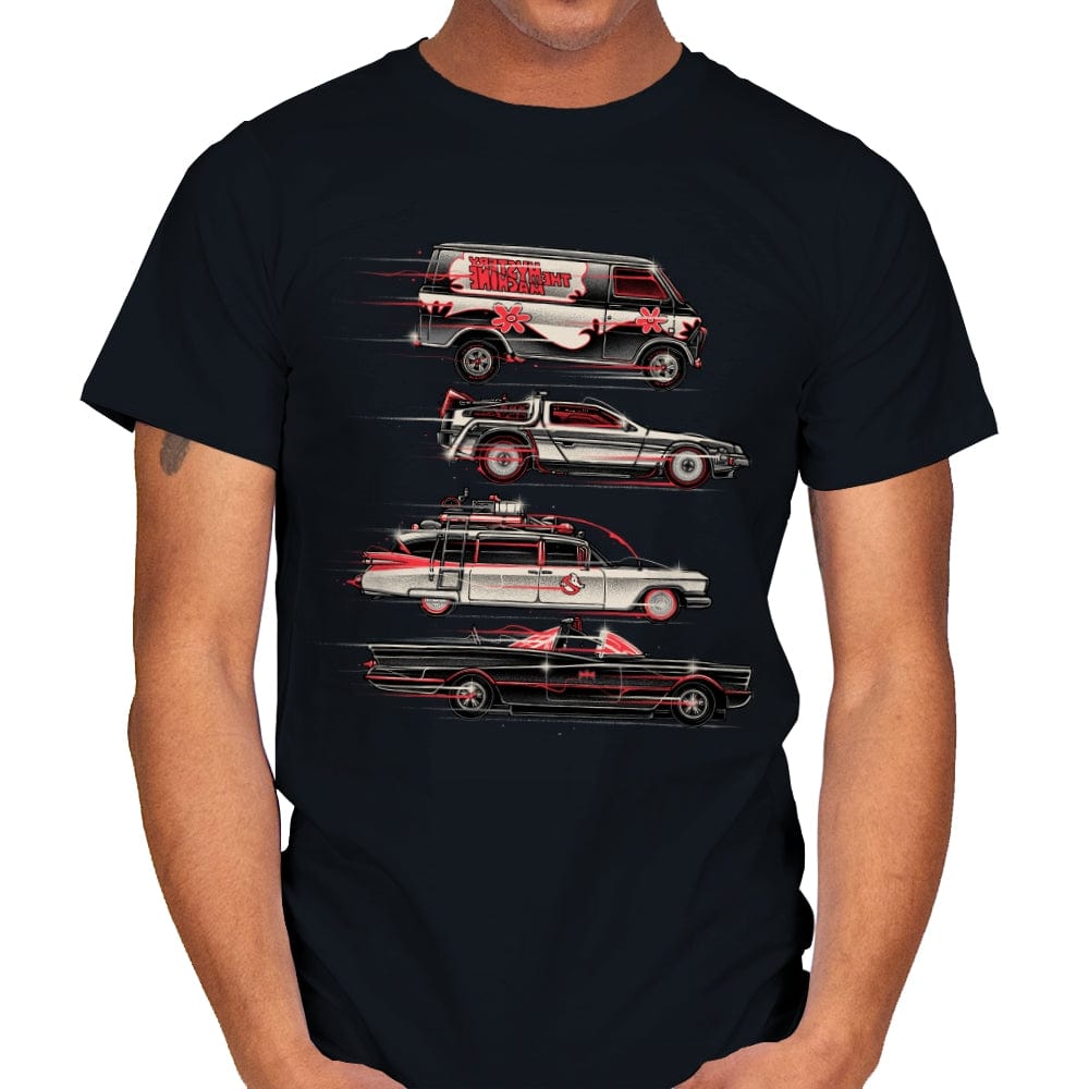 Race to Save the Day - Mens T-Shirts RIPT Apparel Small / Black