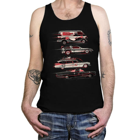 Race to Save the Day - Tanktop Tanktop RIPT Apparel X-Small / Black