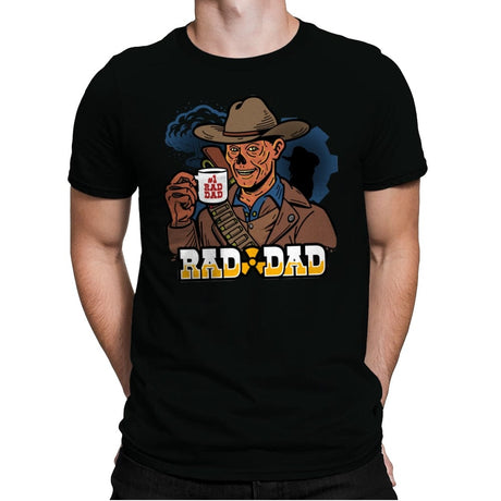 Rad Dad - Mens Premium T-Shirts RIPT Apparel Small / Black