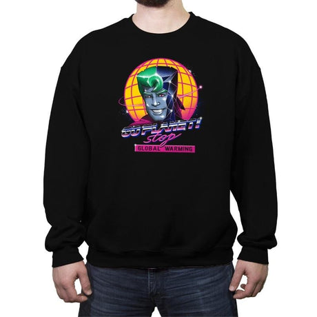 Rad Planet - Crew Neck Sweatshirt Crew Neck Sweatshirt RIPT Apparel