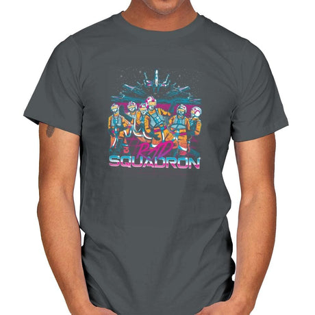 Rad Squadron Exclusive - Mens T-Shirts RIPT Apparel Small / Charcoal