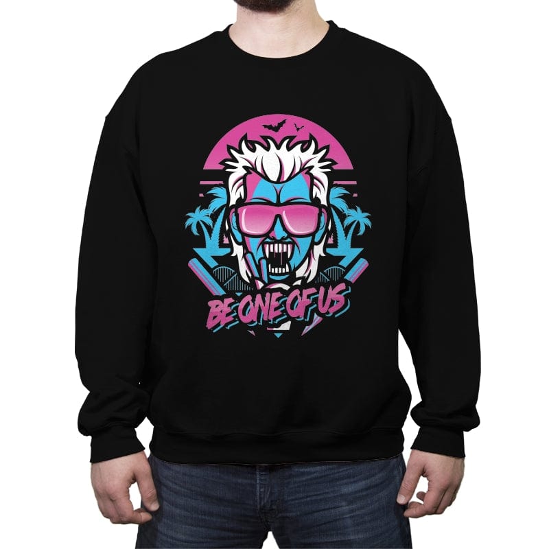 Rad Vampire - Crew Neck Sweatshirt Crew Neck Sweatshirt RIPT Apparel Small / Black