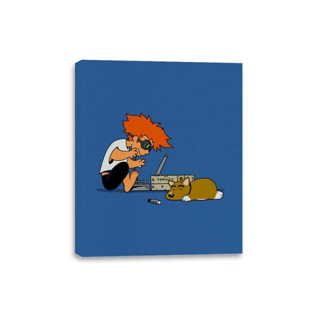 RadEd - Canvas Wraps Canvas Wraps RIPT Apparel 8x10 / Royal