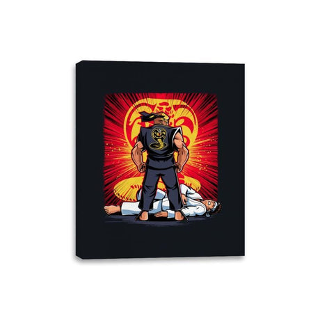 Raging Cobra - Canvas Wraps Canvas Wraps RIPT Apparel 8x10 / Black