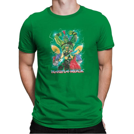 Ragna-Rock Exclusive - Mens Premium T-Shirts RIPT Apparel Small / Kelly Green