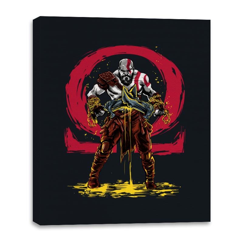 Ragnarok - Canvas Wraps Canvas Wraps RIPT Apparel 16x20 / Black