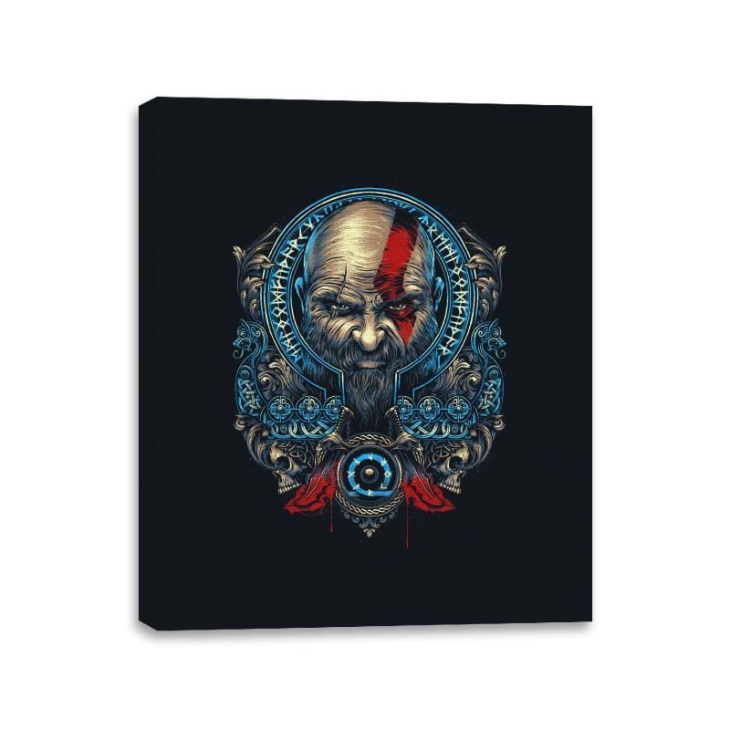 Ragnarok is Coming - Canvas Wraps Canvas Wraps RIPT Apparel 11x14 / Black