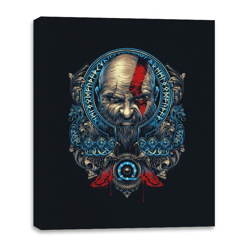 Ragnarok is Coming - Canvas Wraps Canvas Wraps RIPT Apparel 16x20 / Black