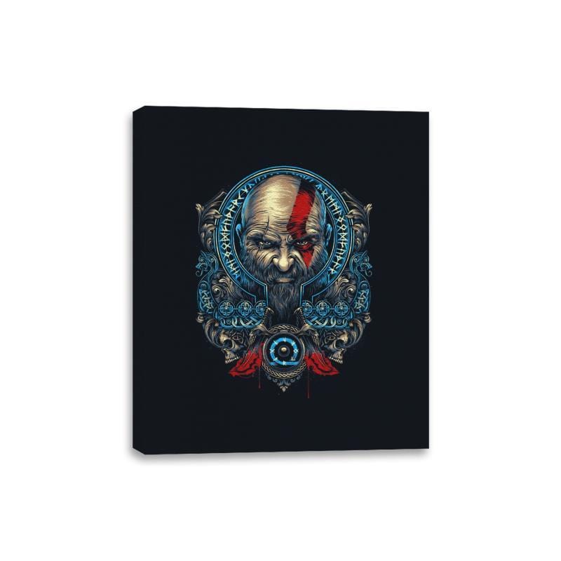 Ragnarok is Coming - Canvas Wraps Canvas Wraps RIPT Apparel 8x10 / Black