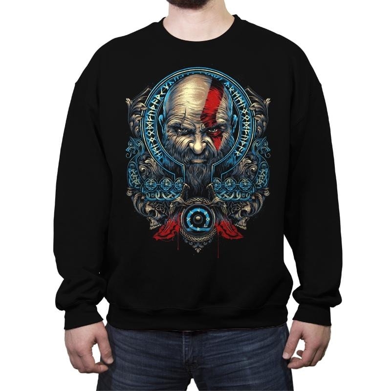 Ragnarok is Coming - Crew Neck Sweatshirt Crew Neck Sweatshirt RIPT Apparel Small / Black