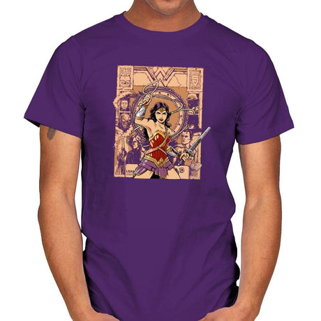 Raider of the Lost Amazon Exclusive - Mens T-Shirts RIPT Apparel Small / Purple