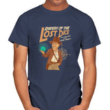 Raiders of the Lost Dice - Mens T-Shirts RIPT Apparel Small / Navy