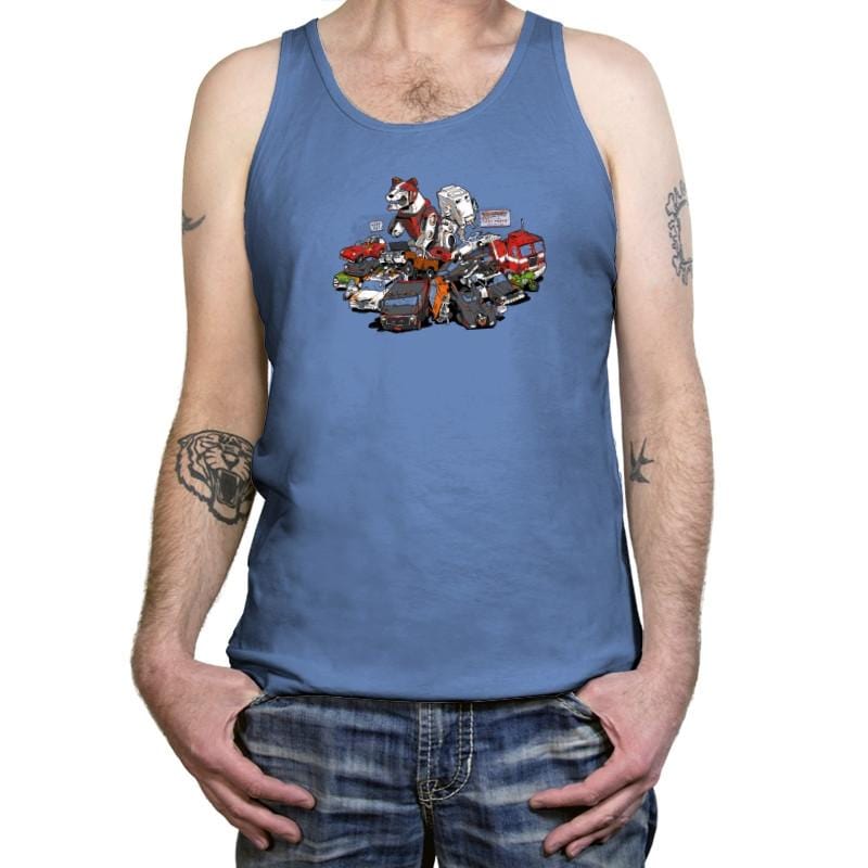 Raiders of the Lost Parts Reprint - Tanktop Tanktop RIPT Apparel X-Small / Blue Triblend