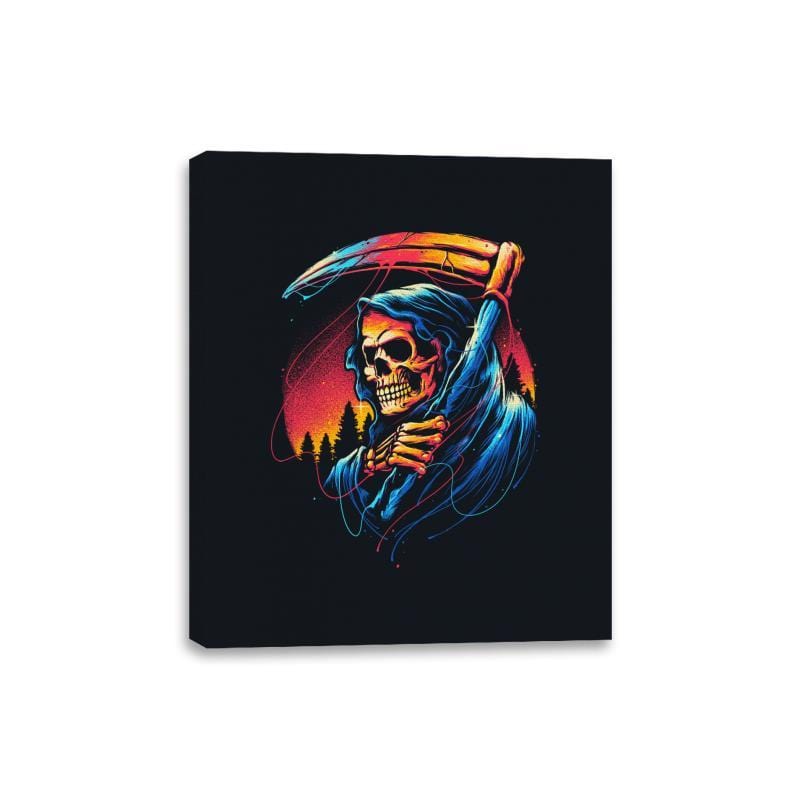 Rainbow Reaper - Canvas Wraps Canvas Wraps RIPT Apparel 8x10 / Black