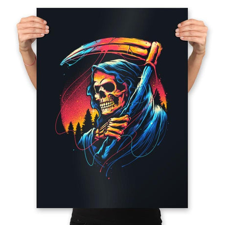 Rainbow Reaper - Prints Posters RIPT Apparel 18x24 / Black