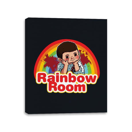 Rainbow Room - Canvas Wraps Canvas Wraps RIPT Apparel 11x14 / Black