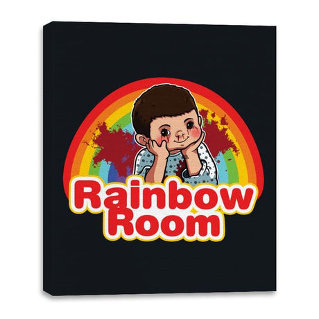 Rainbow Room - Canvas Wraps Canvas Wraps RIPT Apparel 16x20 / Black