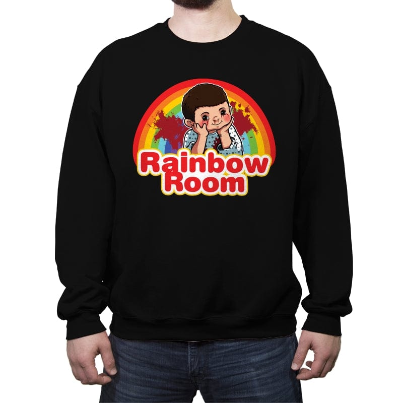 Rainbow Room - Crew Neck Sweatshirt Crew Neck Sweatshirt RIPT Apparel Small / Black