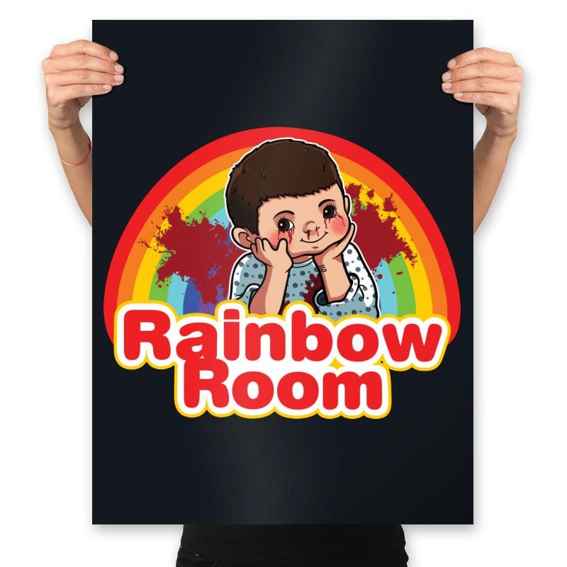 Rainbow Room - Prints Posters RIPT Apparel 18x24 / Black