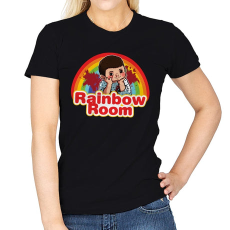 Rainbow Room - Womens T-Shirts RIPT Apparel Small / Black