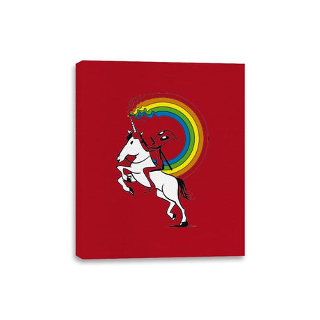 Rainbowgasm - Canvas Wraps Canvas Wraps RIPT Apparel 8x10 / Red