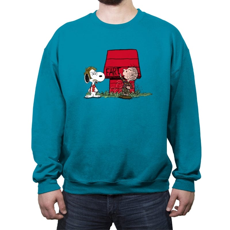 Raising Pigpen - Crew Neck Sweatshirt Crew Neck Sweatshirt RIPT Apparel Small / Antique Sapphire