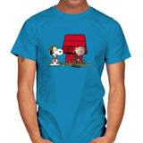 Raising Pigpen - Mens T-Shirts RIPT Apparel Small / Sapphire