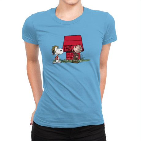 Raising Pigpen - Womens Premium T-Shirts RIPT Apparel Small / Turquoise