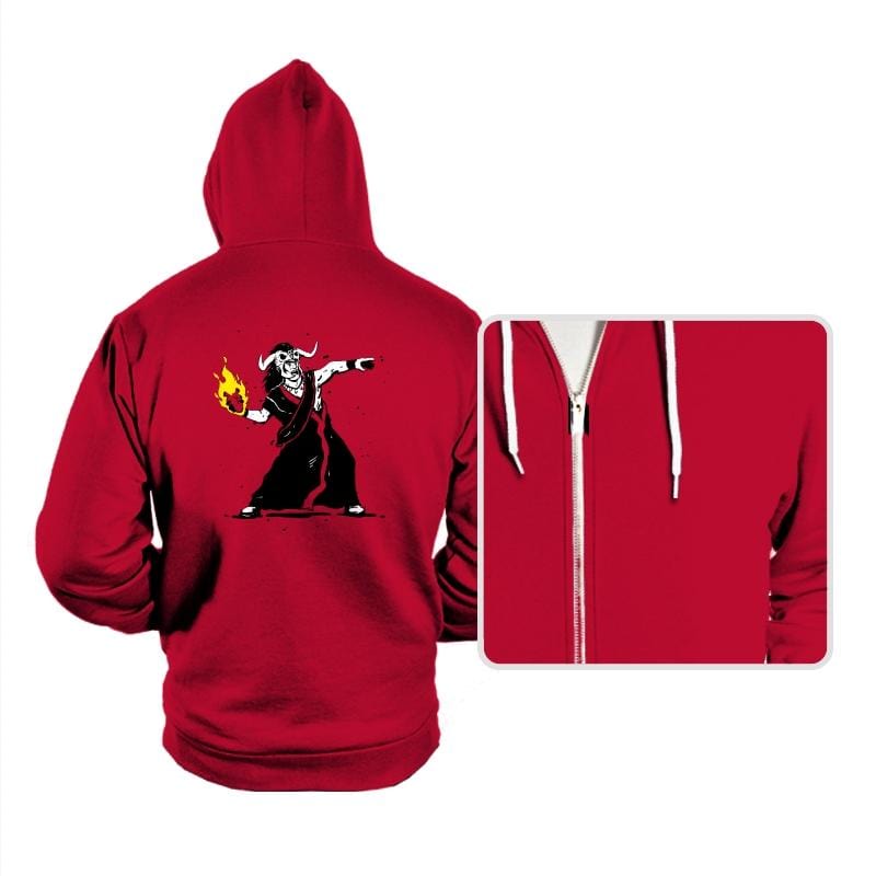 Ram Rage - Hoodies Hoodies RIPT Apparel Small / Red